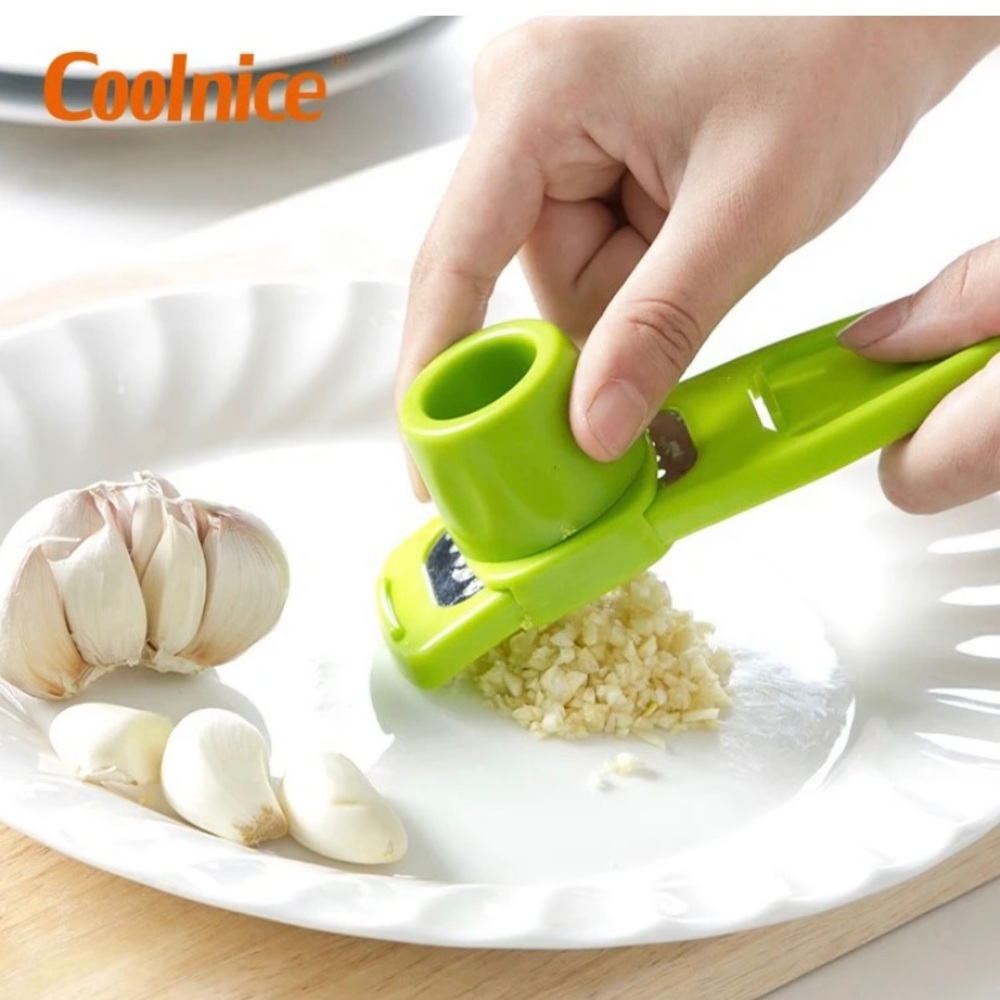 Garlic grater New Garlic chopper garlic mincer Green color popular garlic tool